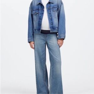 Madewell over the belly maternity jeans | 25